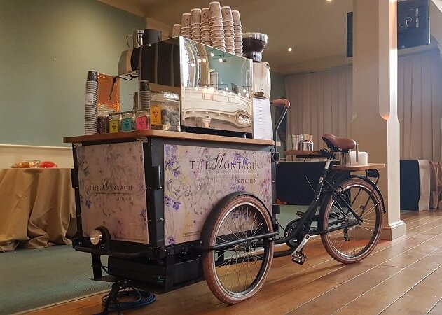 coffee bike 2 - Mobile Barista Coffee, Smoothies & Juice - The Rolling Bean