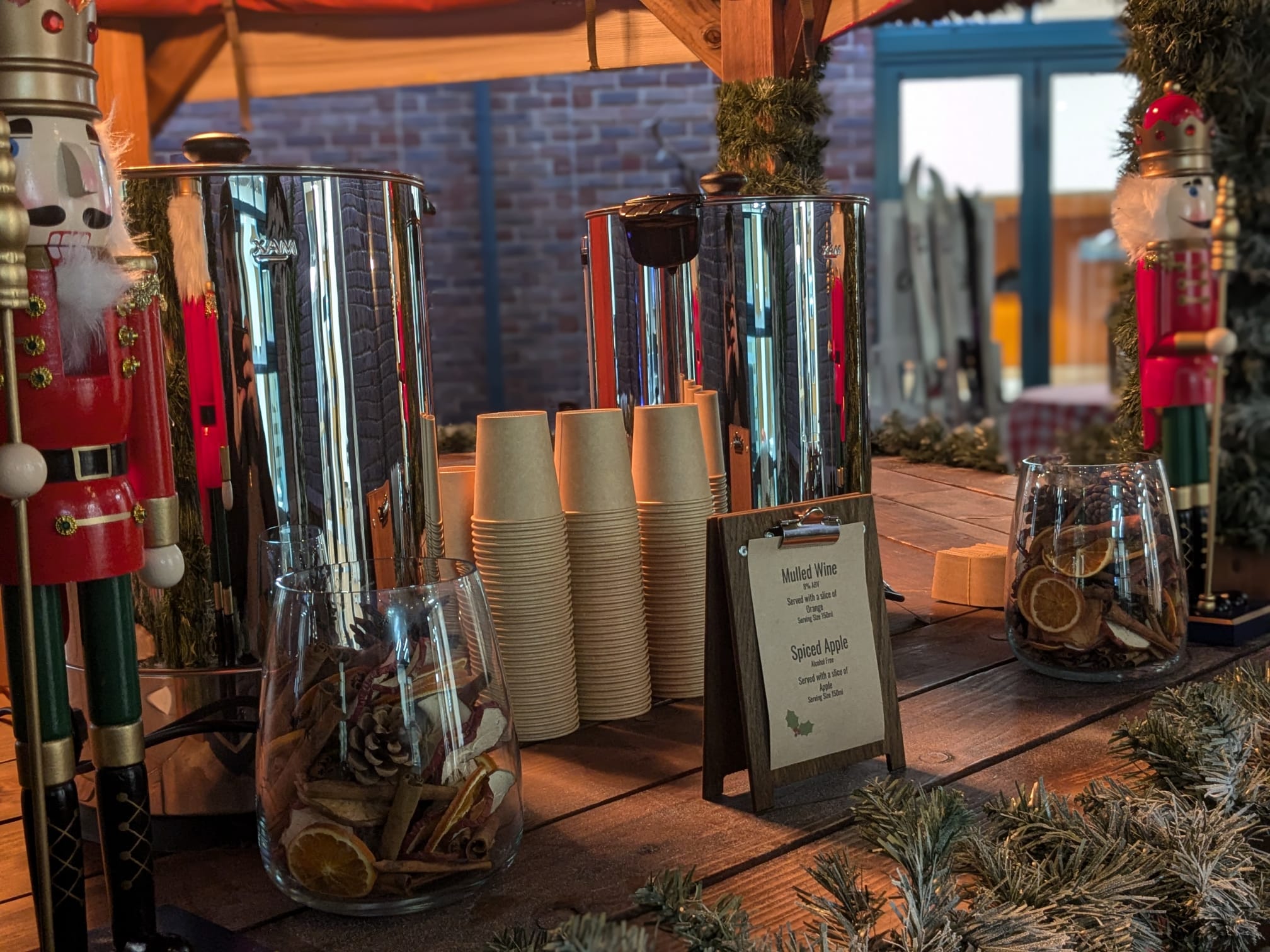 Mulled Wine Bar Hire for Christmas Events