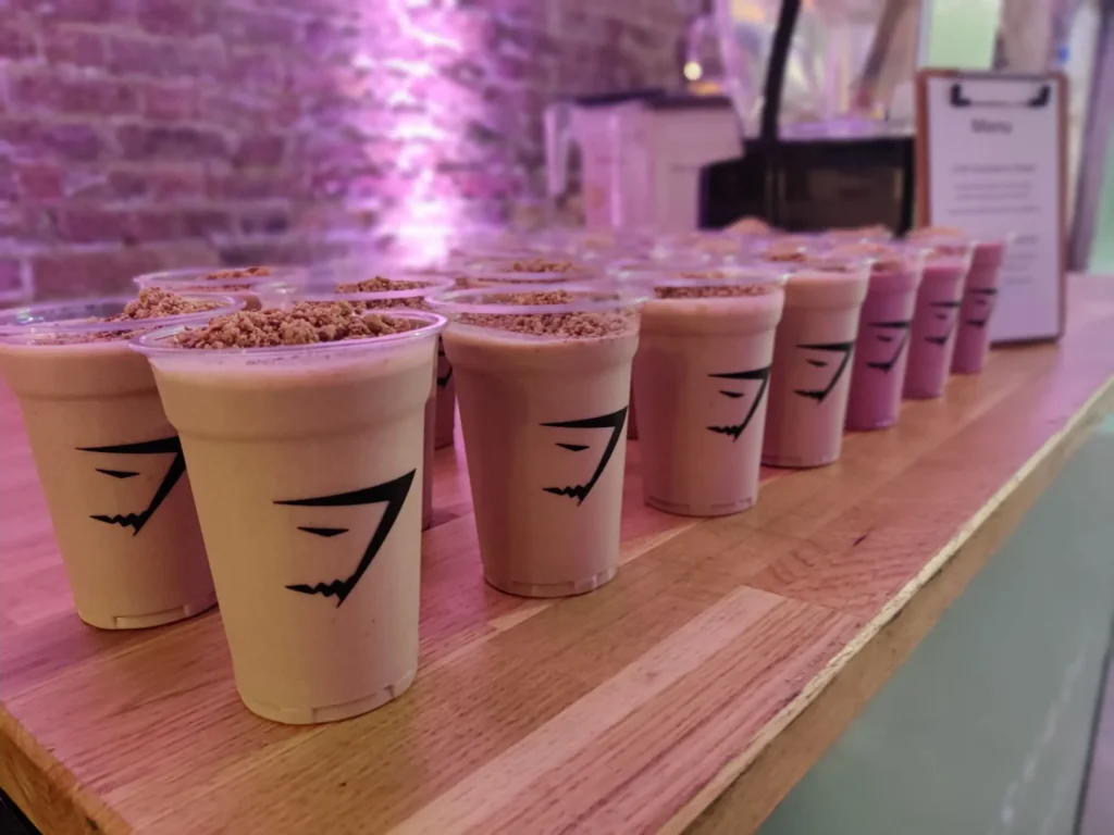 branded frappe bar hire
