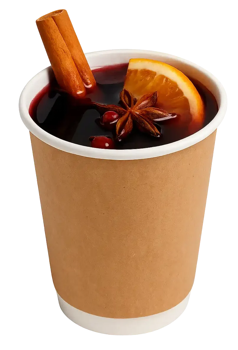 Mulled Wine in a to go cup