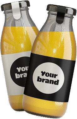 Branded Smoothie Bottles