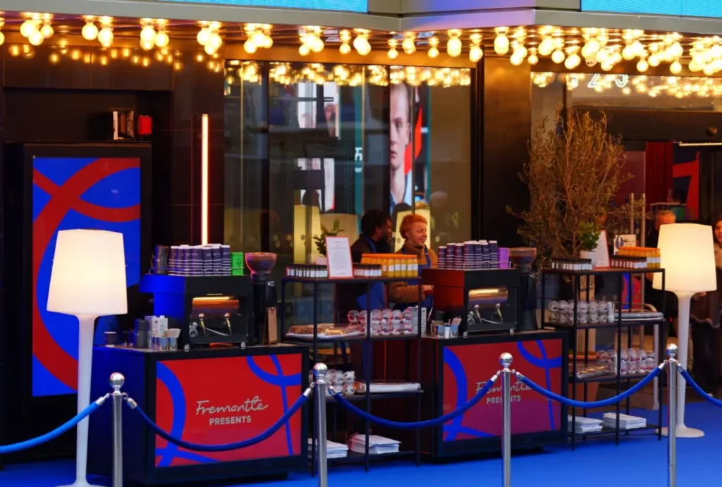 Coffee Bar Outside Corporate Office