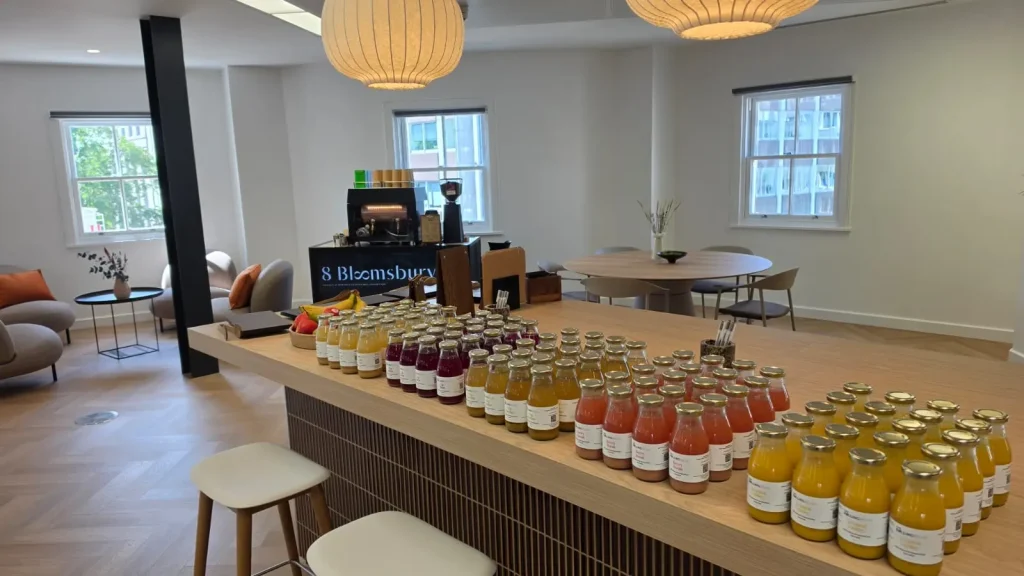 coffee and juice bar hire