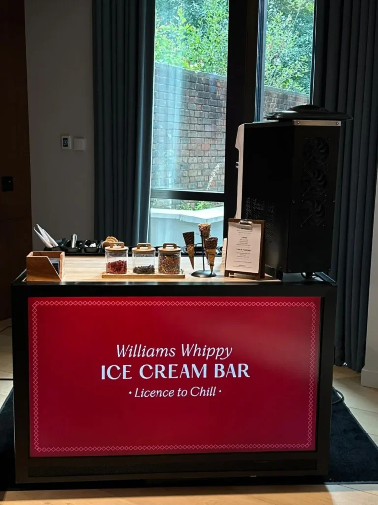 corporate ice cream bar hire
